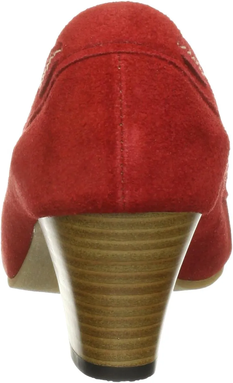 784-31852 Fringe Heel Moccasins (Cushioned Insole)