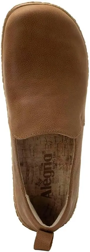Alegria Women's Origin Orygin Wood Grain Leather Slip On Clog