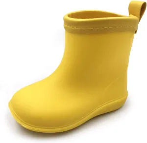 Amoji Baby Kids Easy On Rain Shoes Boots for Toddler Little Kid