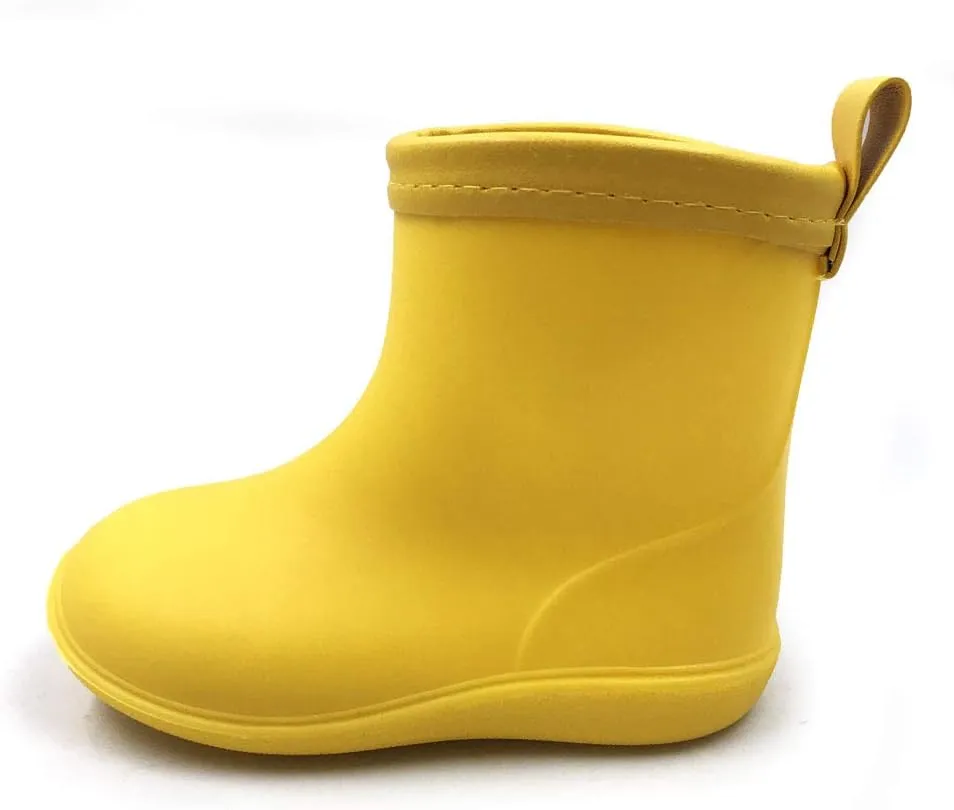Amoji Baby Kids Easy On Rain Shoes Boots for Toddler Little Kid