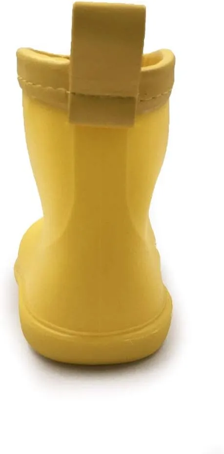 Amoji Baby Kids Easy On Rain Shoes Boots for Toddler Little Kid