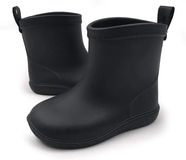 Amoji Baby Kids Easy On Rain Shoes Boots for Toddler Little Kid