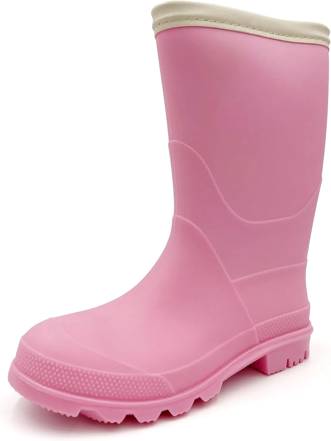 Amoji Kids Rain shoes Easy On Rubber Rain Boots (Little Kid/Big Kid)