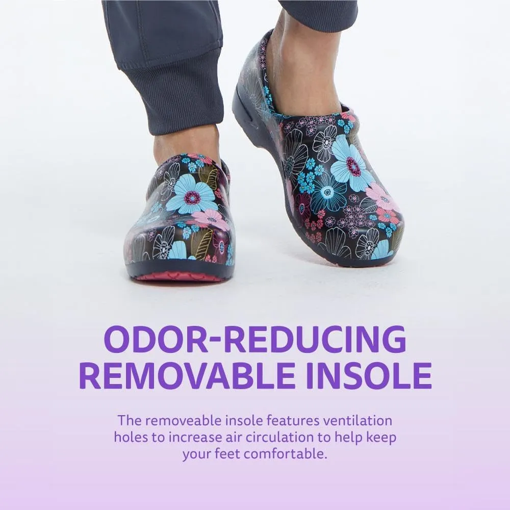 Anywear SR Angel Nursing Clogs for Women and Men - Lightweight, Water-Resistant Non-Slip Work Shoes with Exceptional EVA Cushioning, Ventilated Insoles