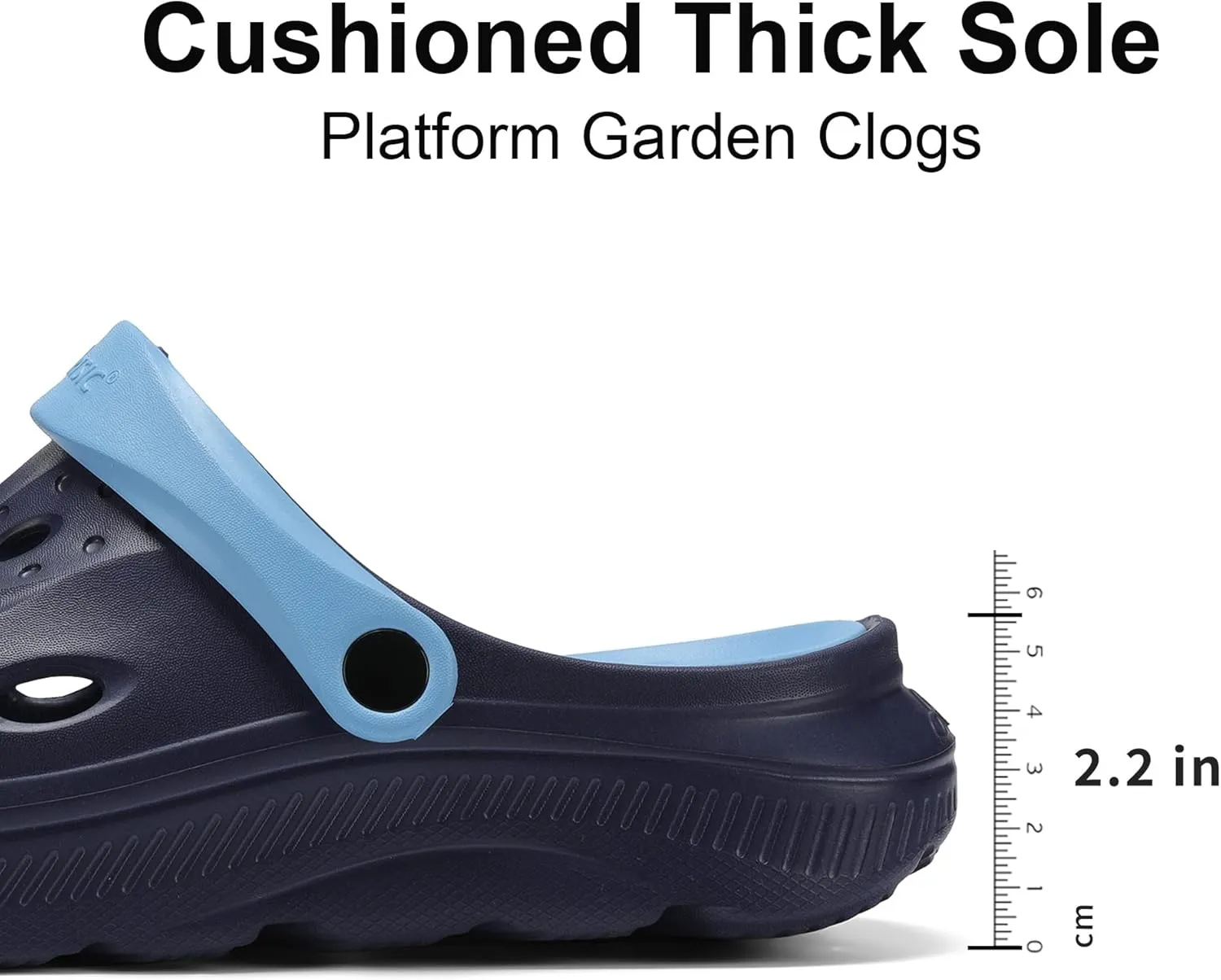 Arch Support Clogs Mens Womens Garden Shoes Lightweight Outdoor Beach Slippers Recovery Sandals with Removable Thick Insoles