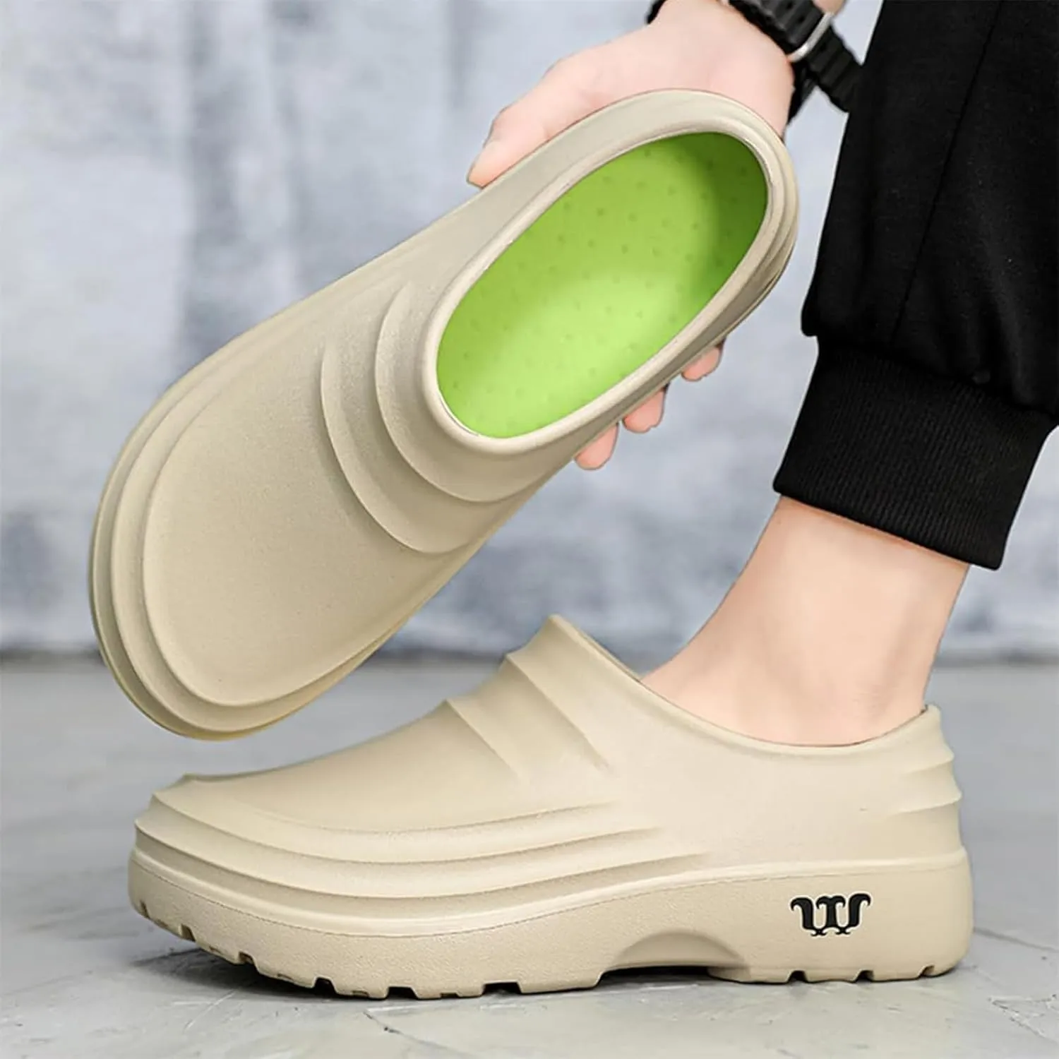 Armadillo Clogs Nurse Shoes for Women Men Non Slip Chef Shoes Oil Resistant Kitchen Work Boots for Men Waterproof Wide Width Sneakers Health Care and Food Service Shoe Garden Unisex