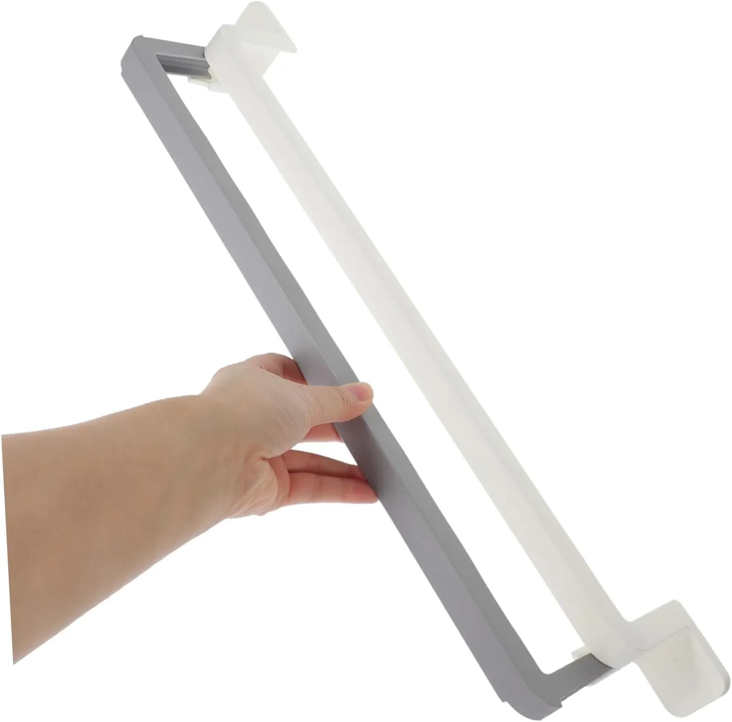 Bathroom Shelf Over The Door Hook Easy Install Sturdy Multi-Purpose for Towels Slippers and