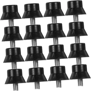BESPORTBLE Easy Install 15pcs Football Cleat Replacement Studs 13mm Nylon Nails for Running Shoes Metal Spikes Anti-Skid Grip for Soccer Shoes