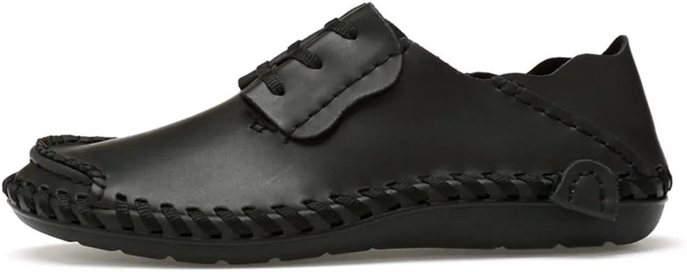 BIFINI Mens Fashion Outdoor Cowhide Driving Moccasins Shoes