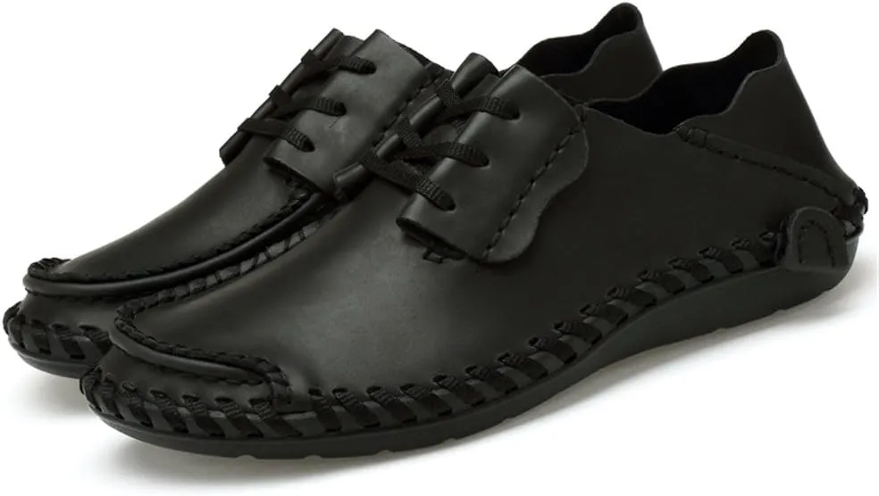 BIFINI Mens Fashion Outdoor Cowhide Driving Moccasins Shoes