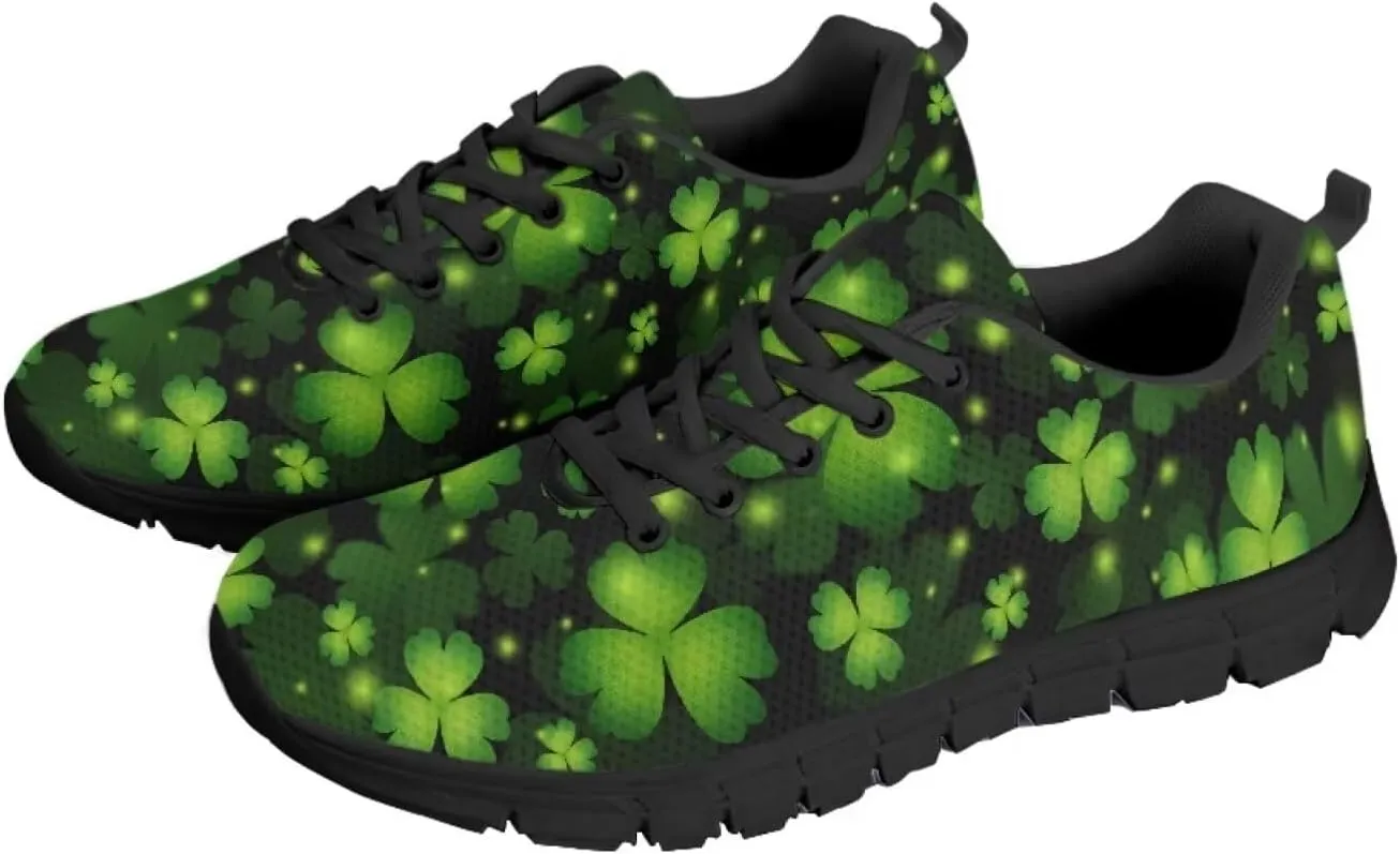Bigcardesigns Womens Lightweight Athletic Fashion Sneaker Jogging Running Sports Shoes Colorful Floral Design