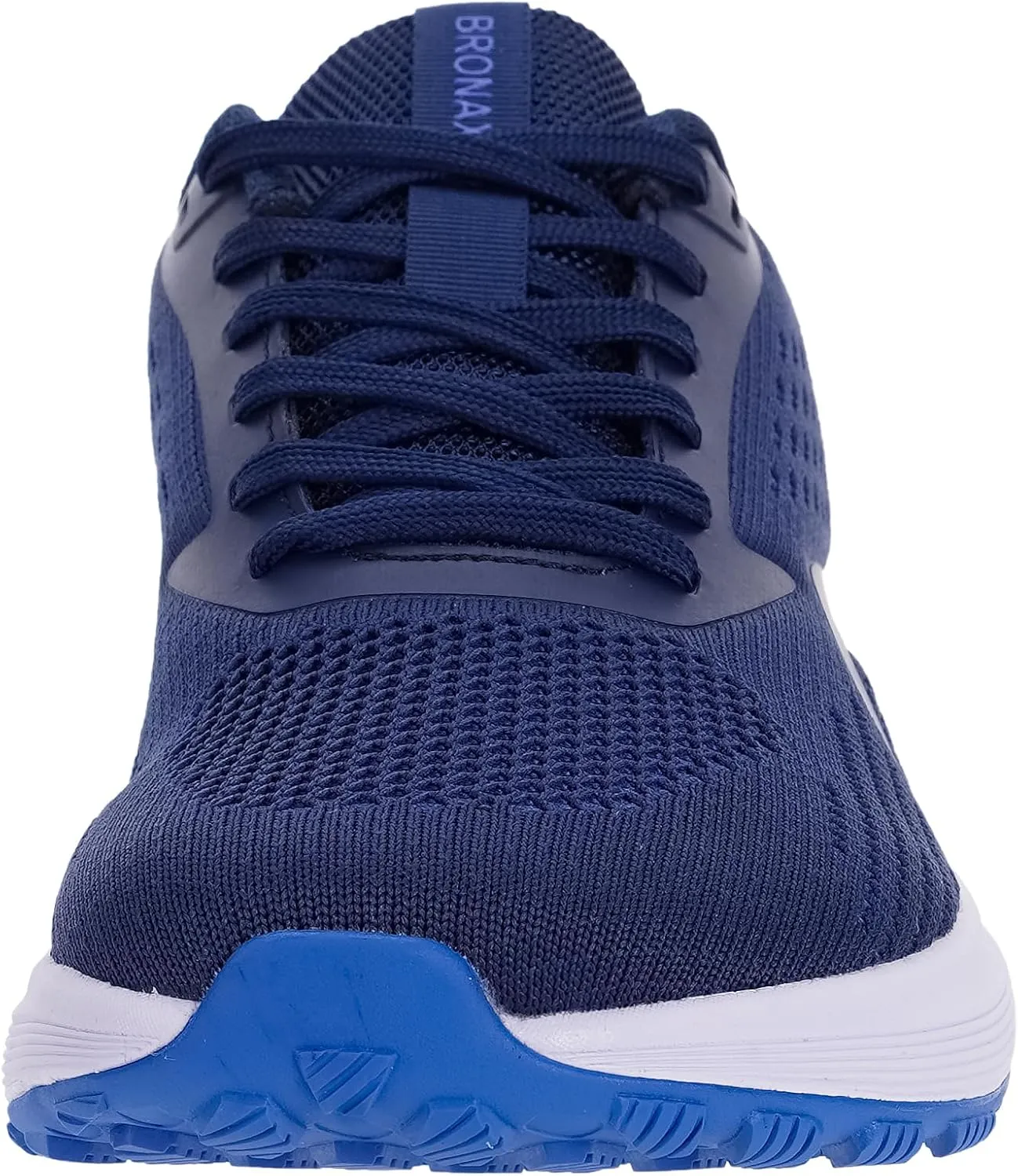 BRONAX Men's Wide Cushioned Supportive Road Running Shoes | Wide Toe Box | Rubber Outsole