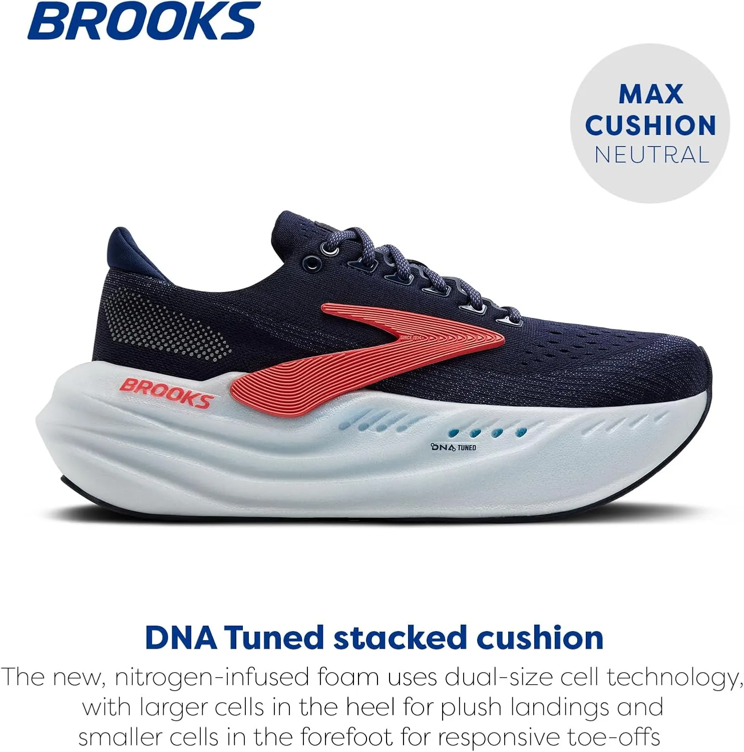 Brooks Men’s Glycerin Max Neutral Running & Walking Shoe