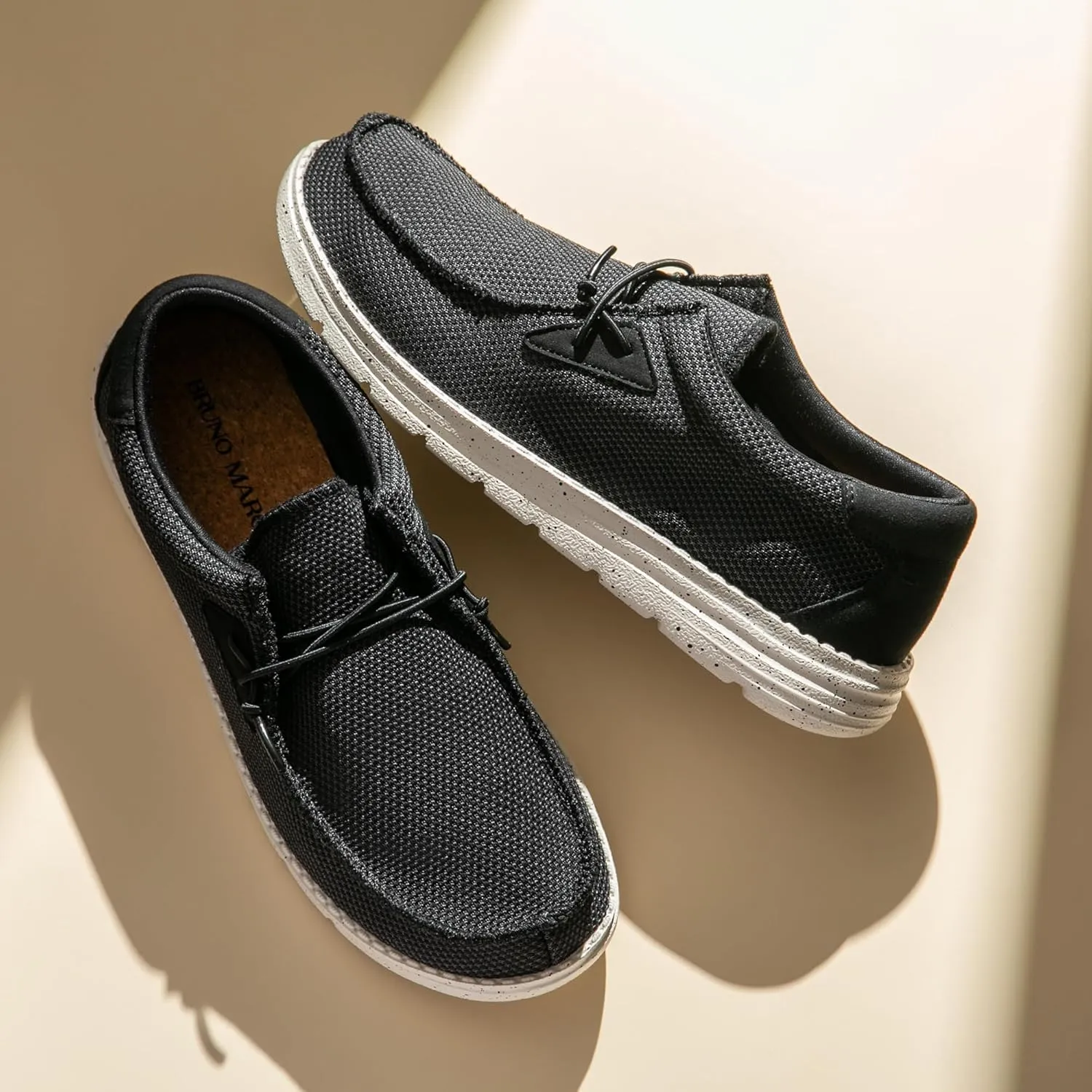 Bruno Marc Men's Casual Slip-on Loafers Stretch Shoes 1.0