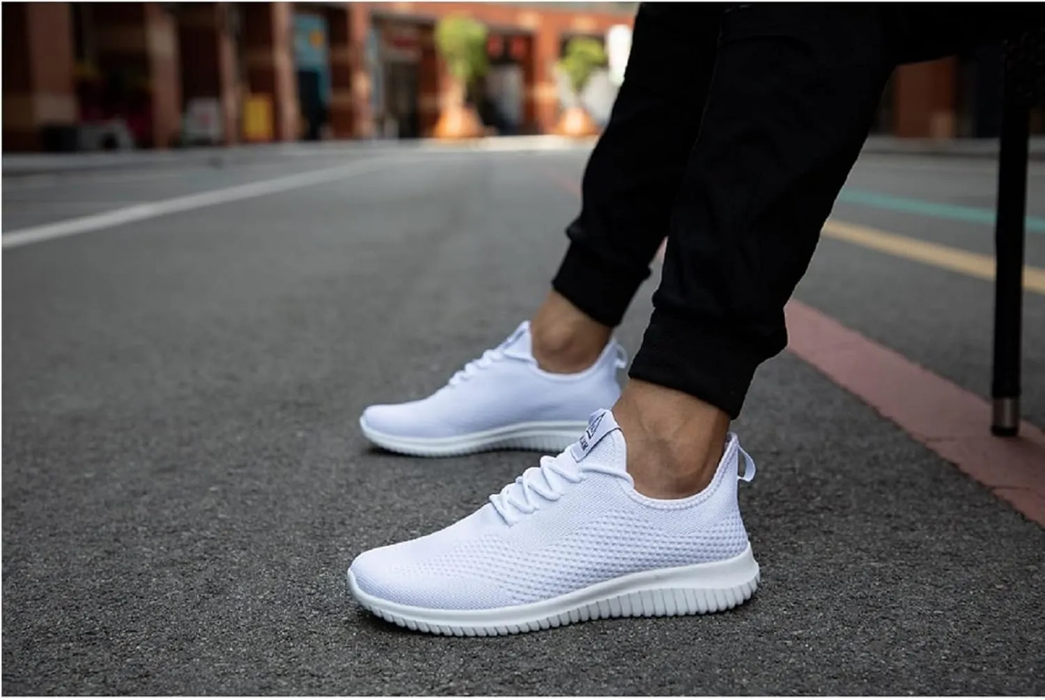 BXYJDJ Men's Running Shoes Walking Trainers Sneaker Athletic Gym Fitness Sport Shoes Lightweight Casual Working Jogging Outdoor Shoe