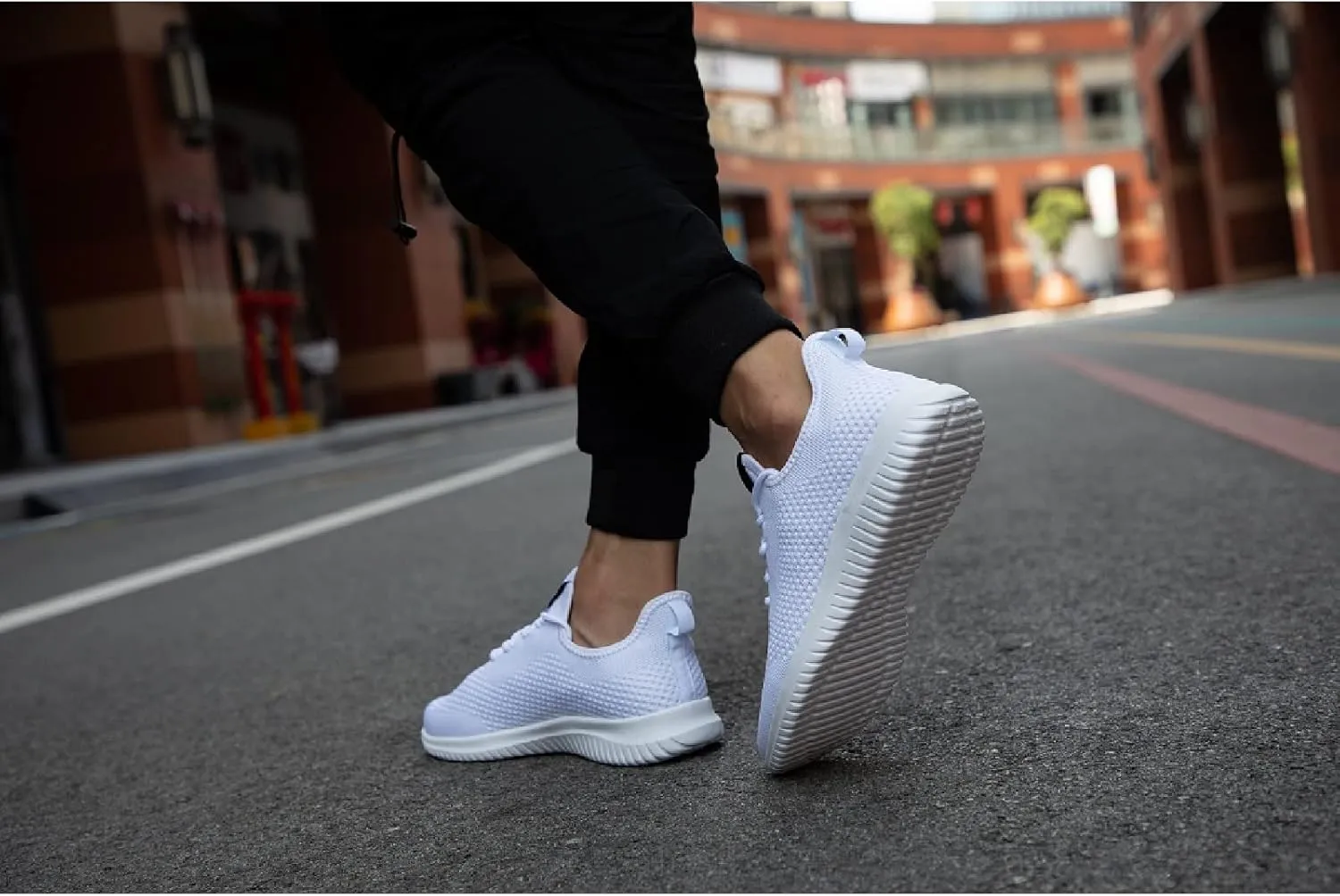 BXYJDJ Men's Running Shoes Walking Trainers Sneaker Athletic Gym Fitness Sport Shoes Lightweight Casual Working Jogging Outdoor Shoe