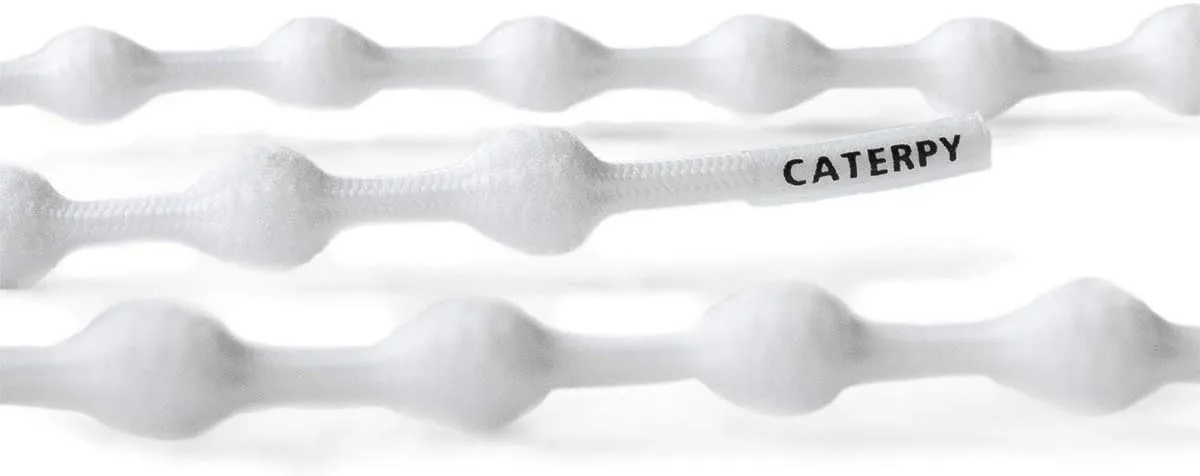Caterpy RUN - Ultimate Elastic No-Tie Shoelaces | Custom Fit, Comfortable, Easy Install | For Adults, Kids, Running & Sports