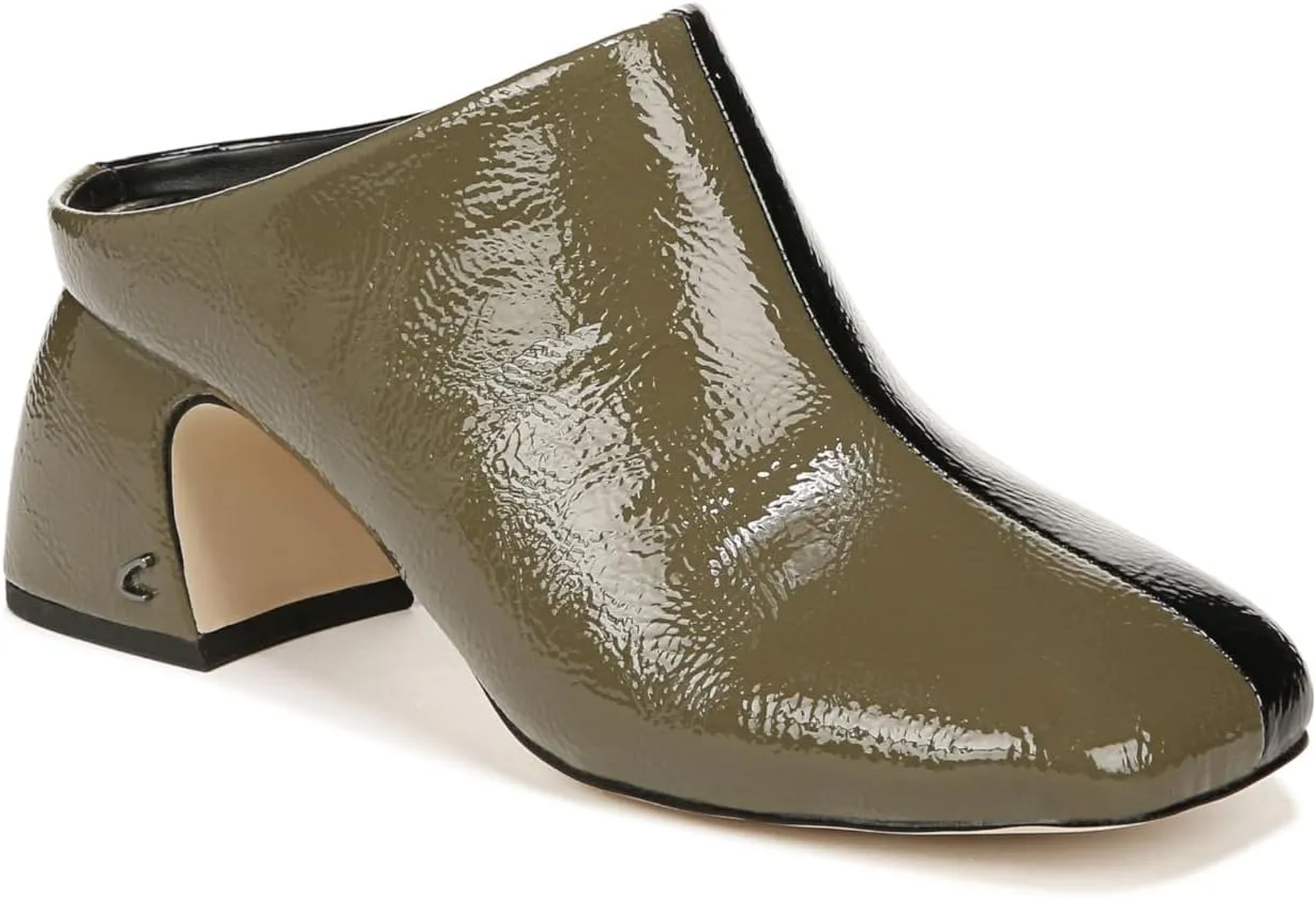 Circus NY by Sam Edelman Women's Olsen Mule, Dark Moss/Black, 7.5