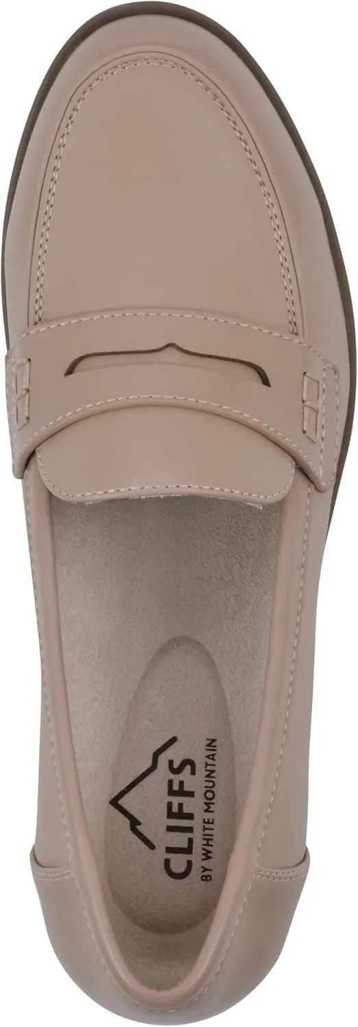 CLIFFS BY WHITE MOUNTAIN Women's Galah Penny Loafer Flat