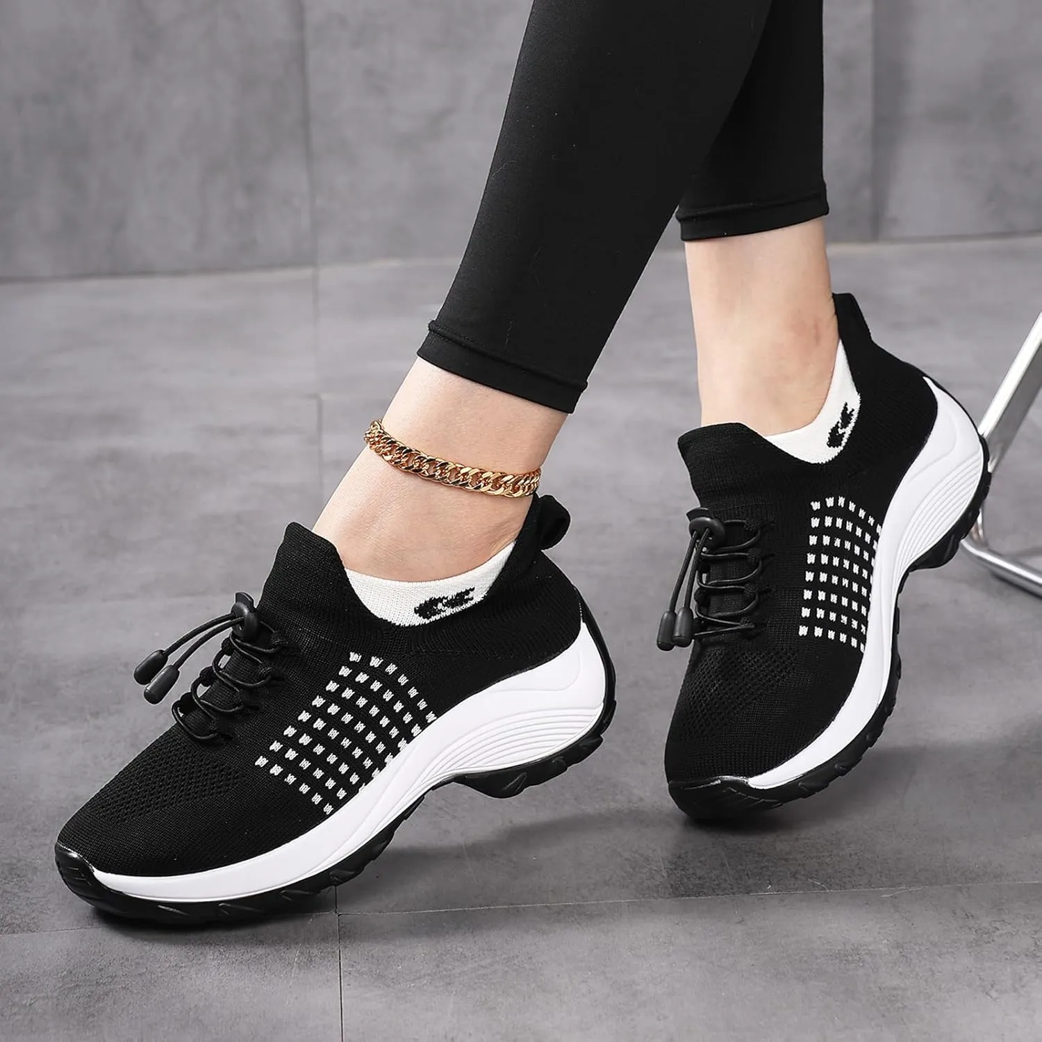 Comfort Orthowear Shoes for Women Men Orthopedic Tennis Shoe Waterproof Comfortable Walking Shoes for Women with Plantar Fasciitis Air Cushion Ortho Breathable Stretch Cushion Orthopedic Sneakers