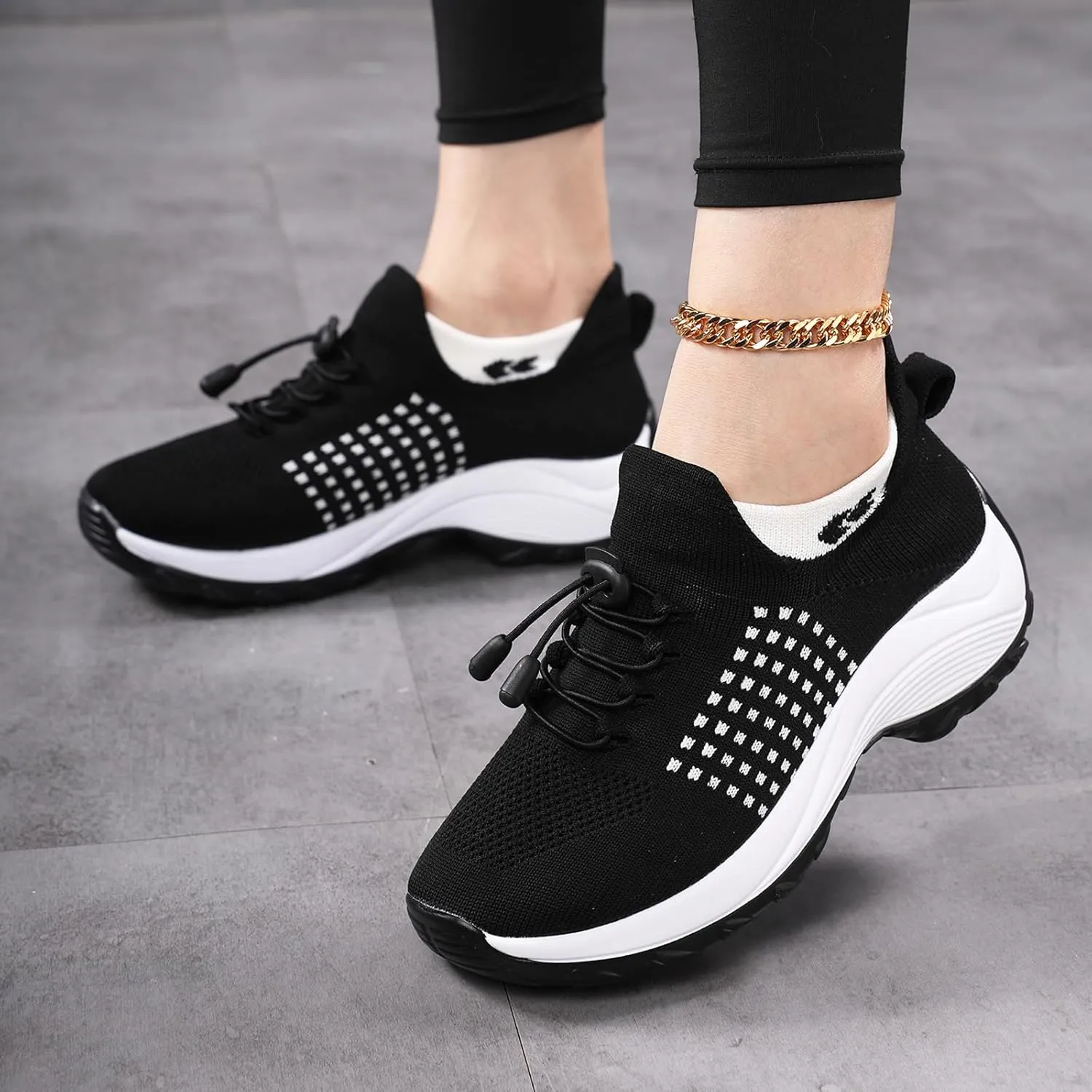 Comfort Orthowear Shoes for Women Men Orthopedic Tennis Shoe Waterproof Comfortable Walking Shoes for Women with Plantar Fasciitis Air Cushion Ortho Breathable Stretch Cushion Orthopedic Sneakers