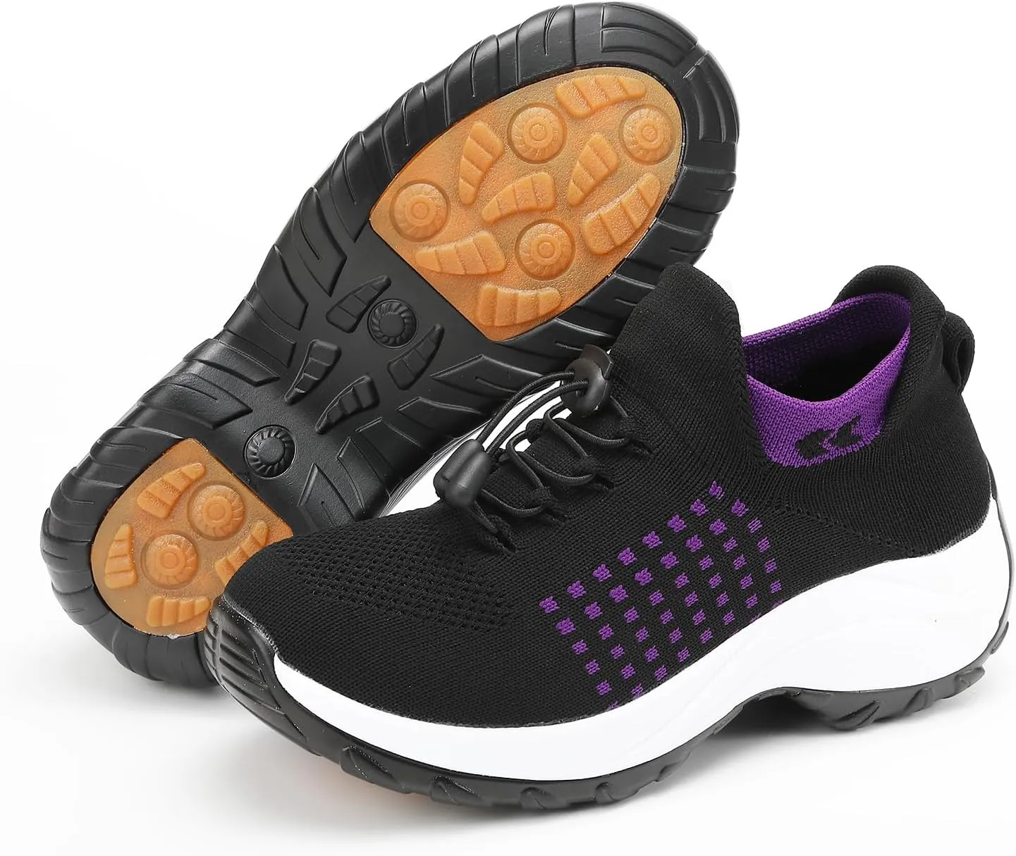 Comfort Wear Orthowear Shoes for Women Men Orthopedic Cushion Shoes Anti-Slip Air Nurse Shoe Breathable Mesh Fashion Sneakers for Women Plantar Fasciitis Unisex Adjustable Elastic Strap Trainers