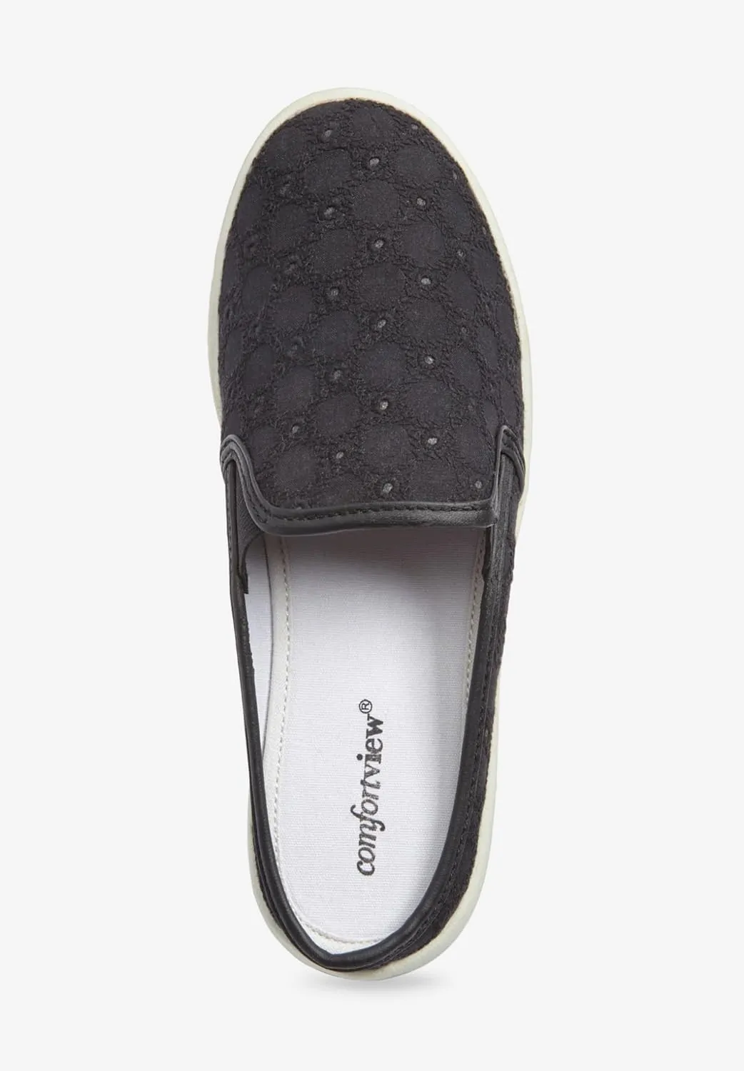 Comfortview Women's Wide Width The Camellia Sneaker