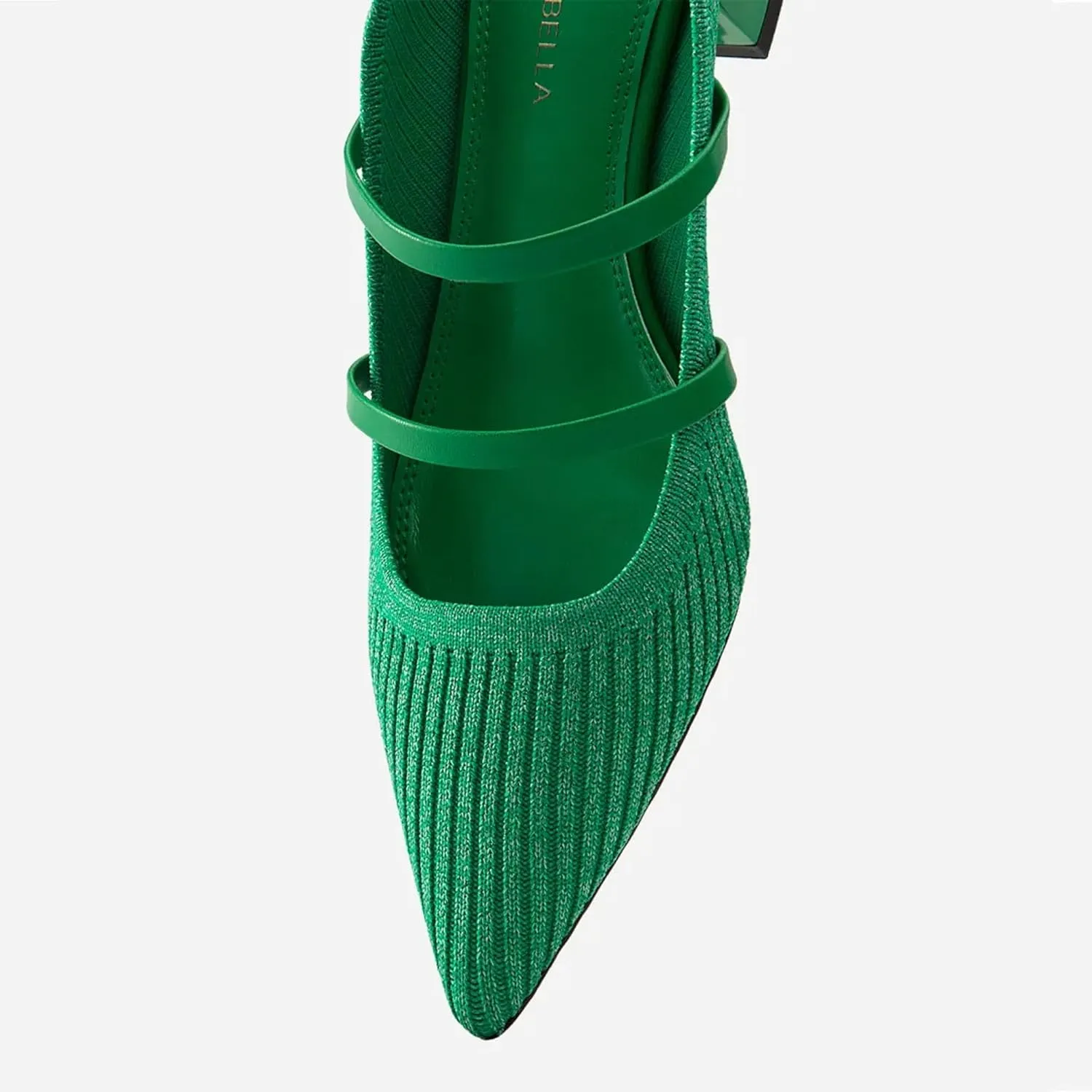 Commute Pointed Toe Solid Color Heeled Mules