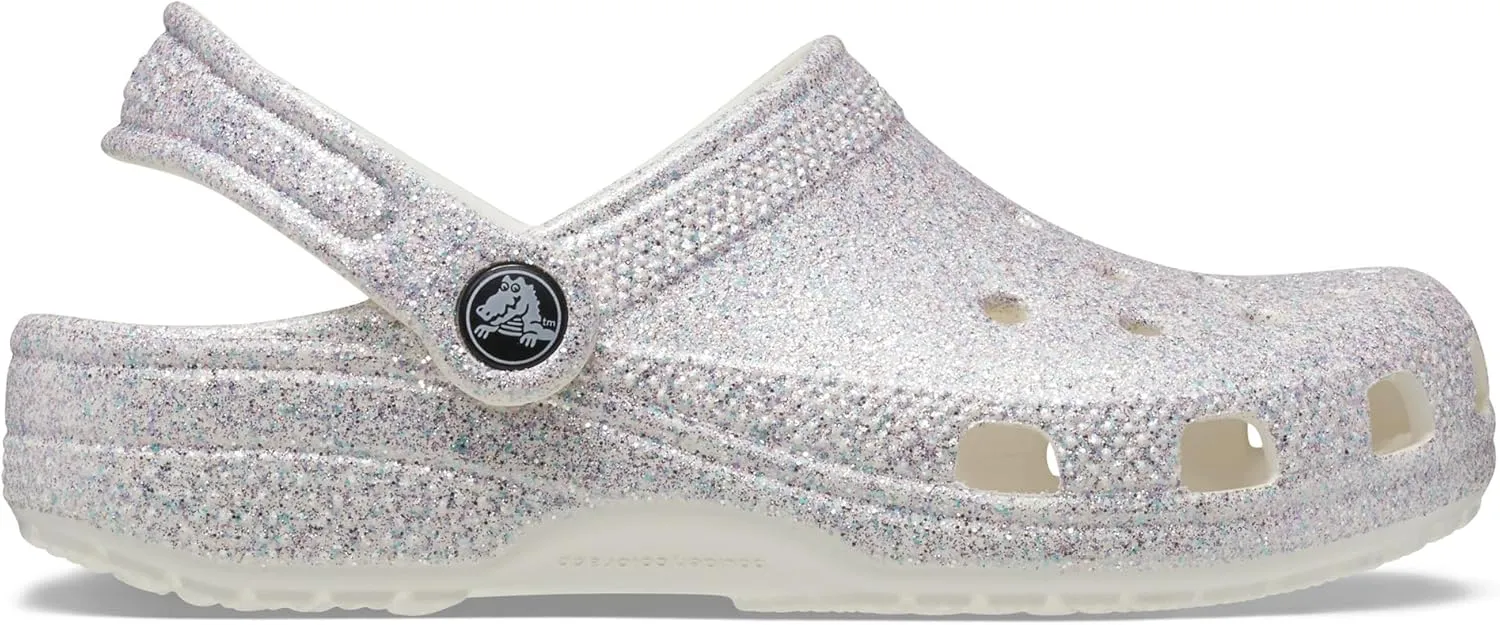 Crocs Kids' Classic Glitter Clog