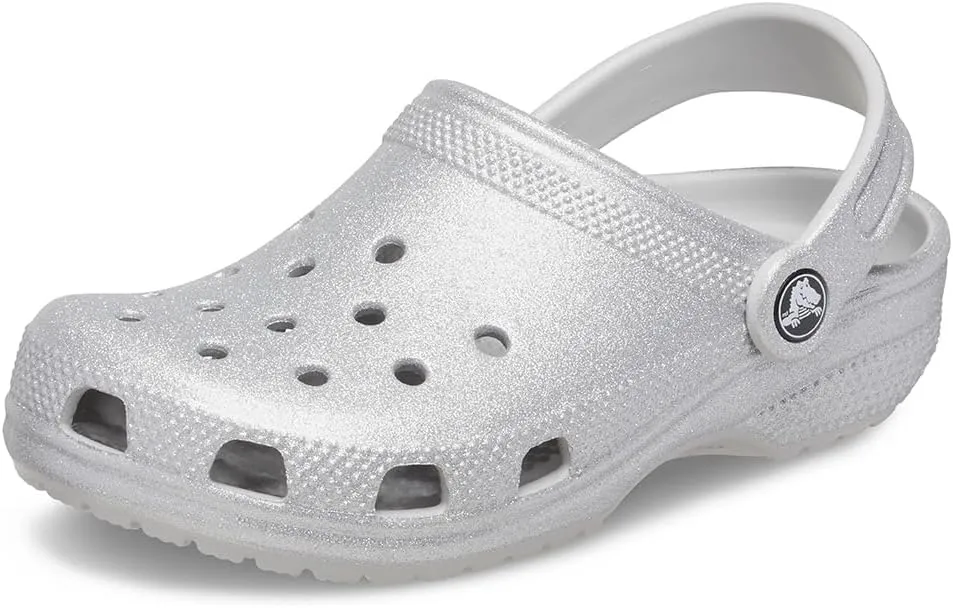 Crocs Kids' Classic Glitter Clog