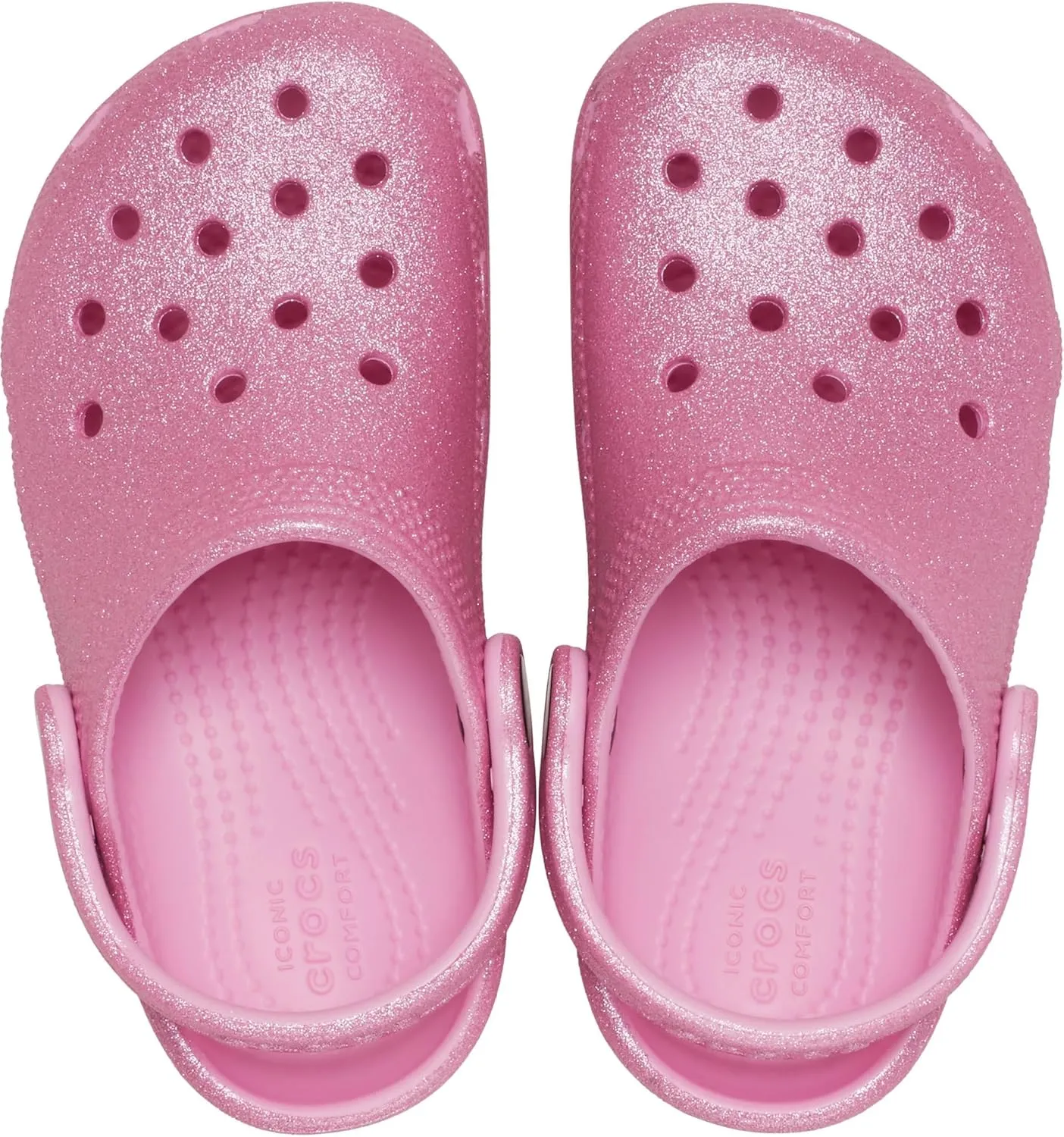 Crocs Kids' Classic Glitter Clog