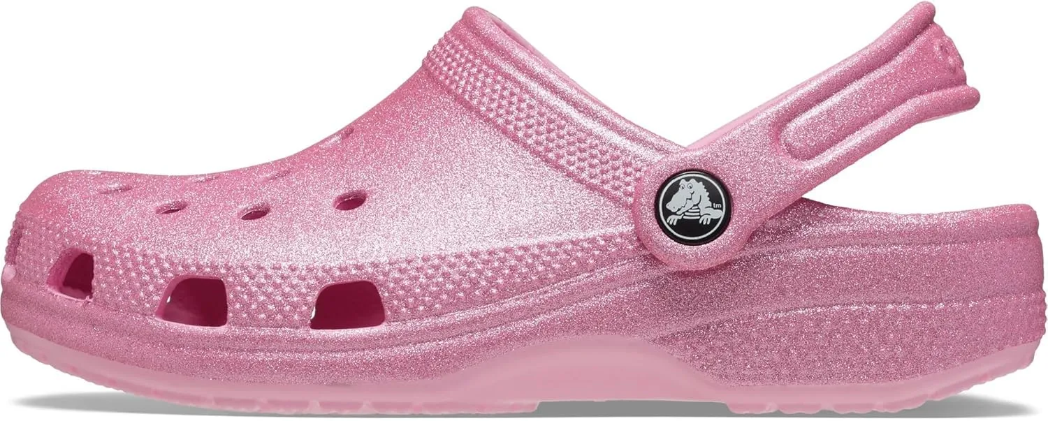 Crocs Kids' Classic Glitter Clog