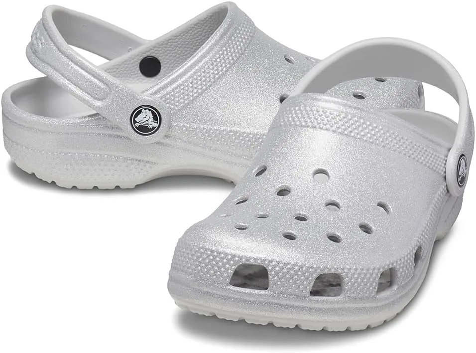 Crocs Kids' Classic Glitter Clog