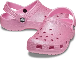 Crocs Kids' Classic Glitter Clog