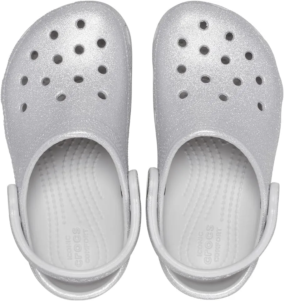 Crocs Kids' Classic Glitter Clog