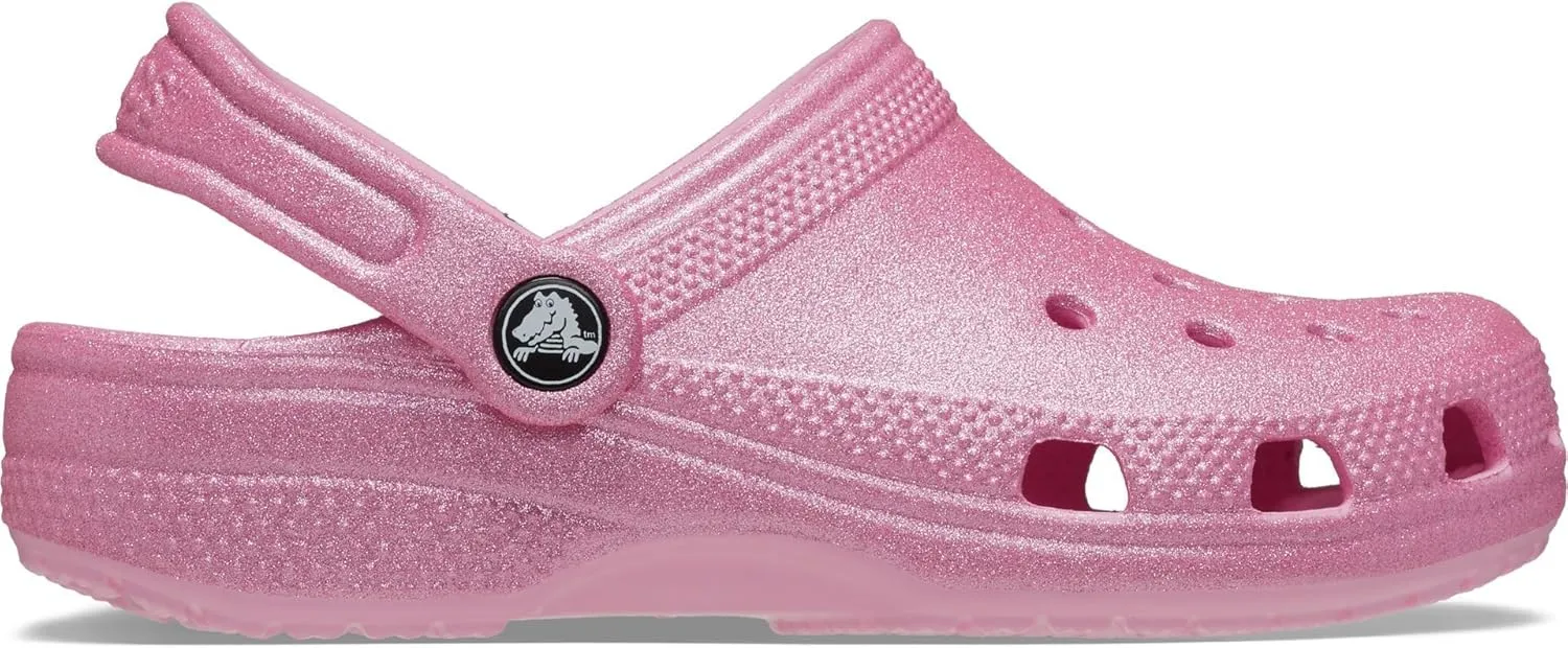 Crocs Kids' Classic Glitter Clog