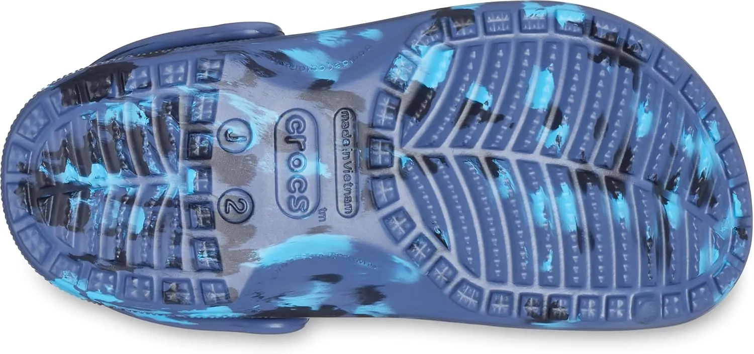 Crocs Kids' Classic Marbled Tie-Dye Clog