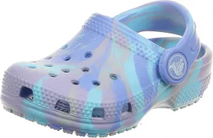 Crocs Kids' Classic Marbled Tie-Dye Clog