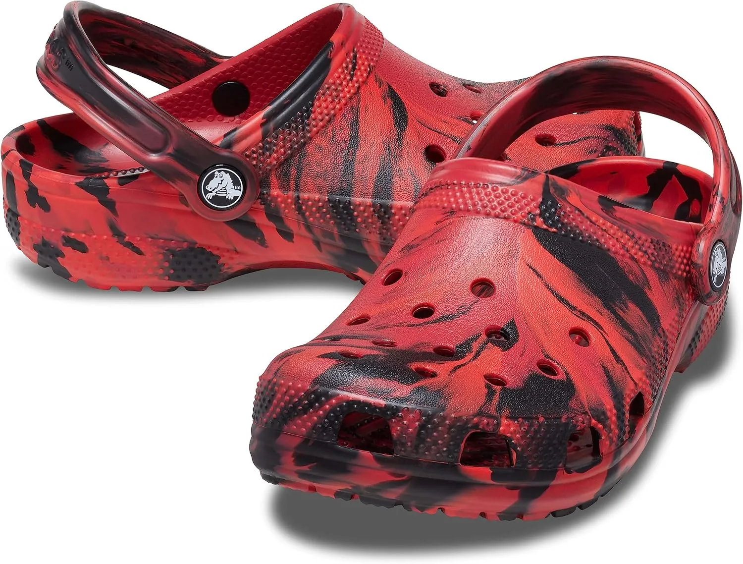 Crocs Kids' Classic Marbled Tie-Dye Clog