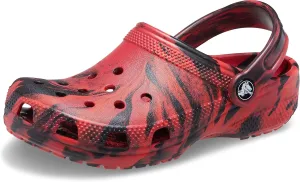 Crocs Kids' Classic Marbled Tie-Dye Clog