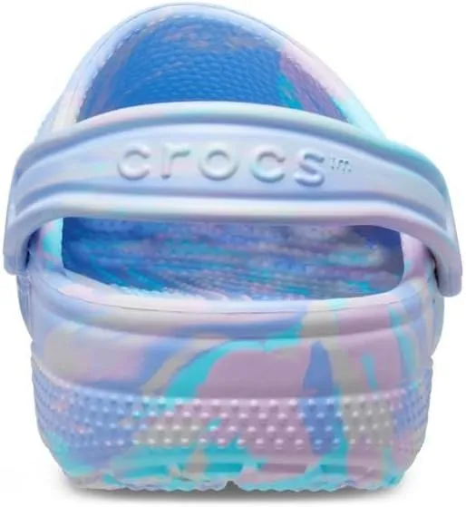 Crocs Kids' Classic Marbled Tie-Dye Clog