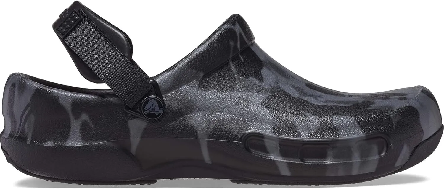 Crocs Men's and Women's Bistro Pro Work Clog Slip Resistant Work Shoe, Great Nursing or Chef Shoe