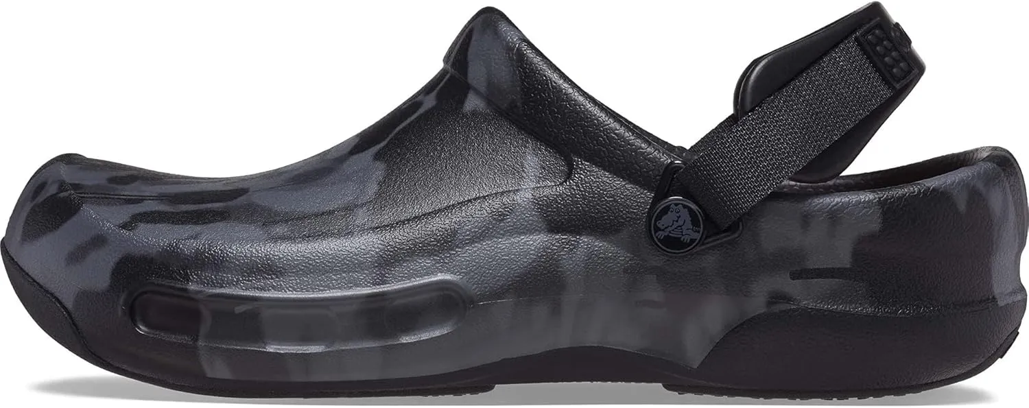 Crocs Men's and Women's Bistro Pro Work Clog Slip Resistant Work Shoe, Great Nursing or Chef Shoe