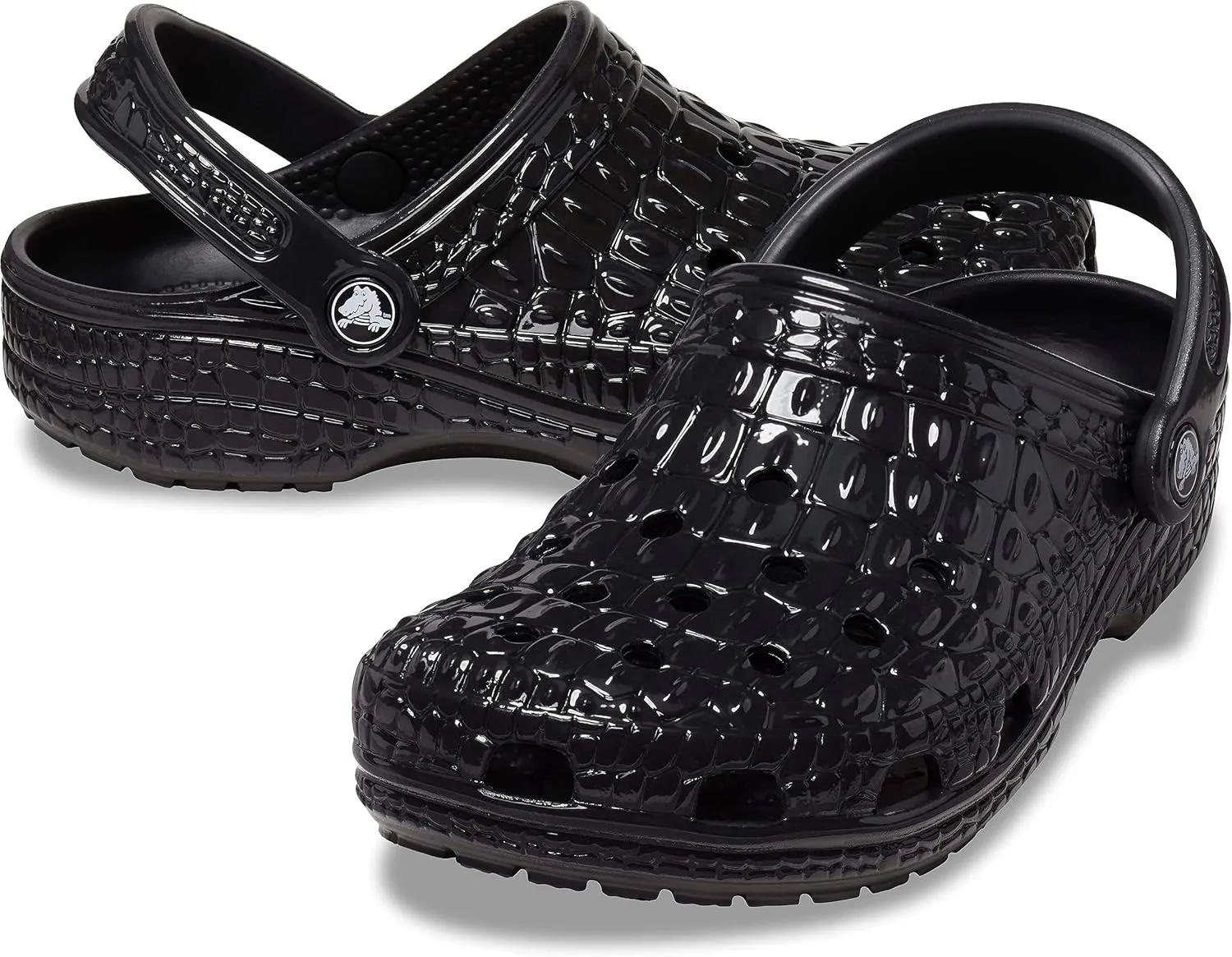 Crocs Unisex-Adult Classic Crocskin Clogs