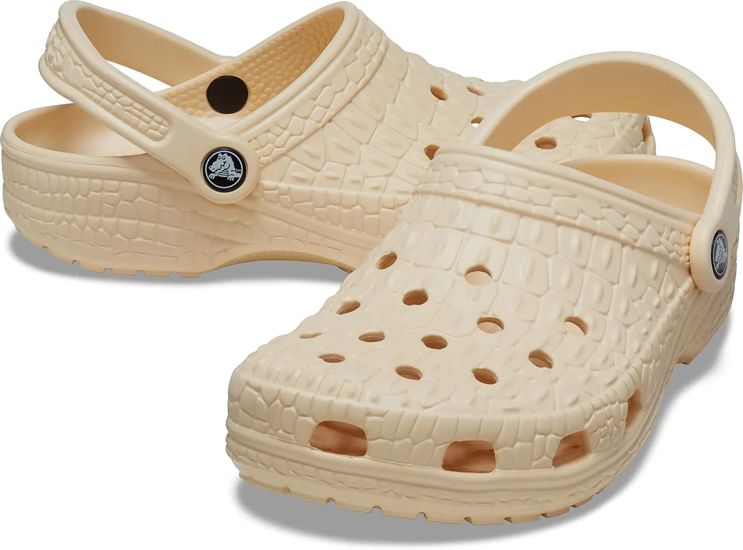 Crocs Unisex-Adult Classic Crocskin Clogs