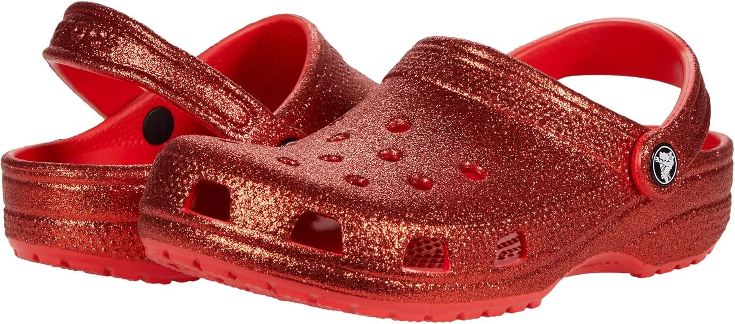 Crocs Unisex Adult Classic Glitter Clog