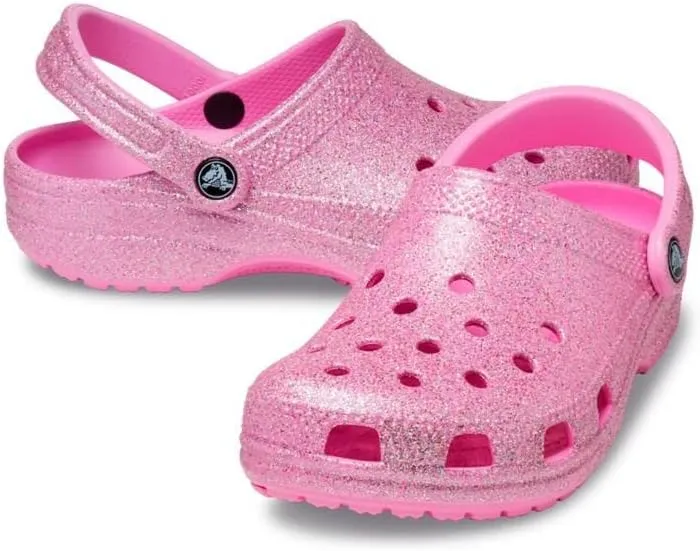 Crocs Unisex Adult Classic Glitter Clog