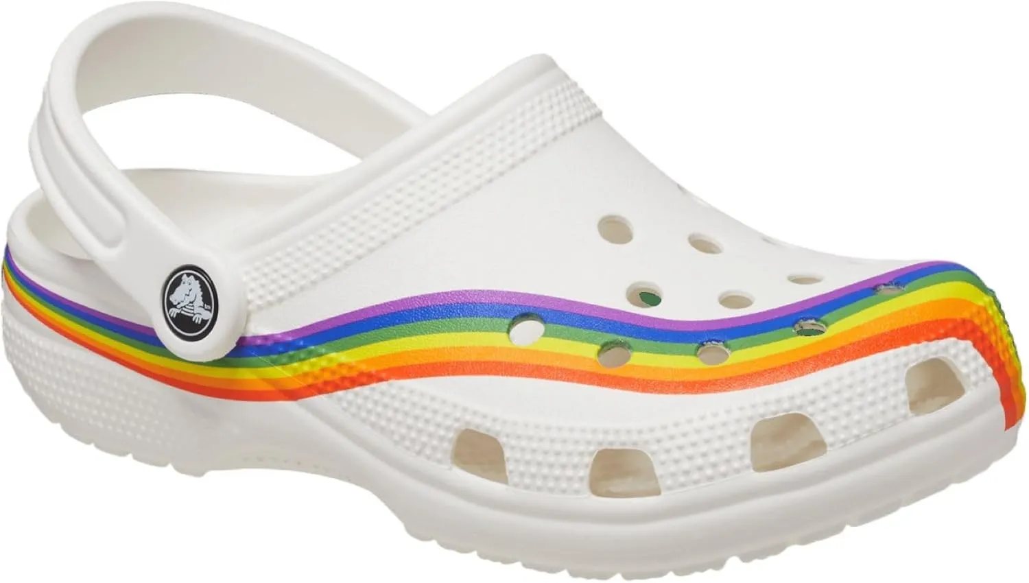 Crocs Unisex Adult Classic Rainbow Dye Clog