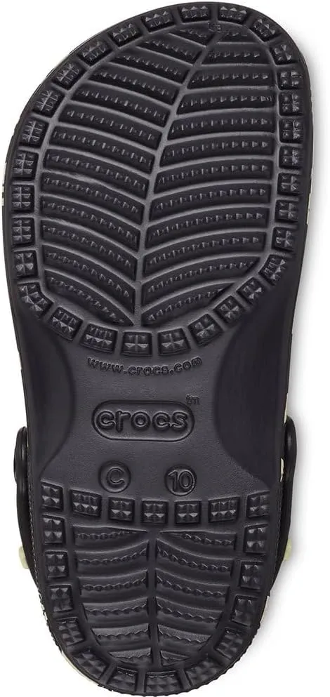 Crocs Unisex-Child Classic Glow in The Dark Clogs (Toddler)