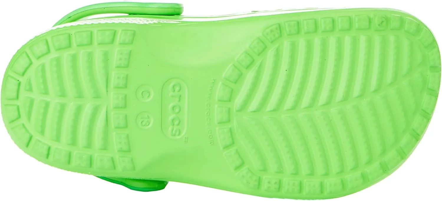 Crocs Unisex-Child Classic Neon Highlighter Clog